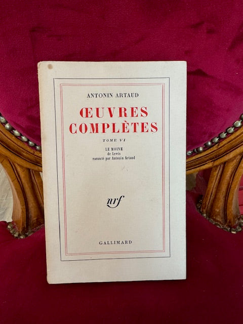Œuvres complètes VI, Le Moine de Lewis, Antonin Artaud