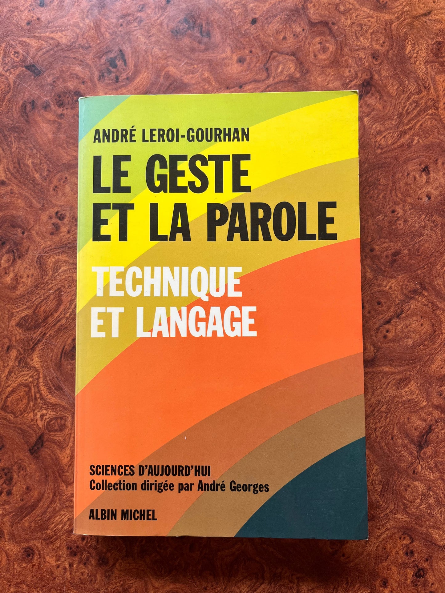 Le geste et la parole, André Leroi-Gourhan