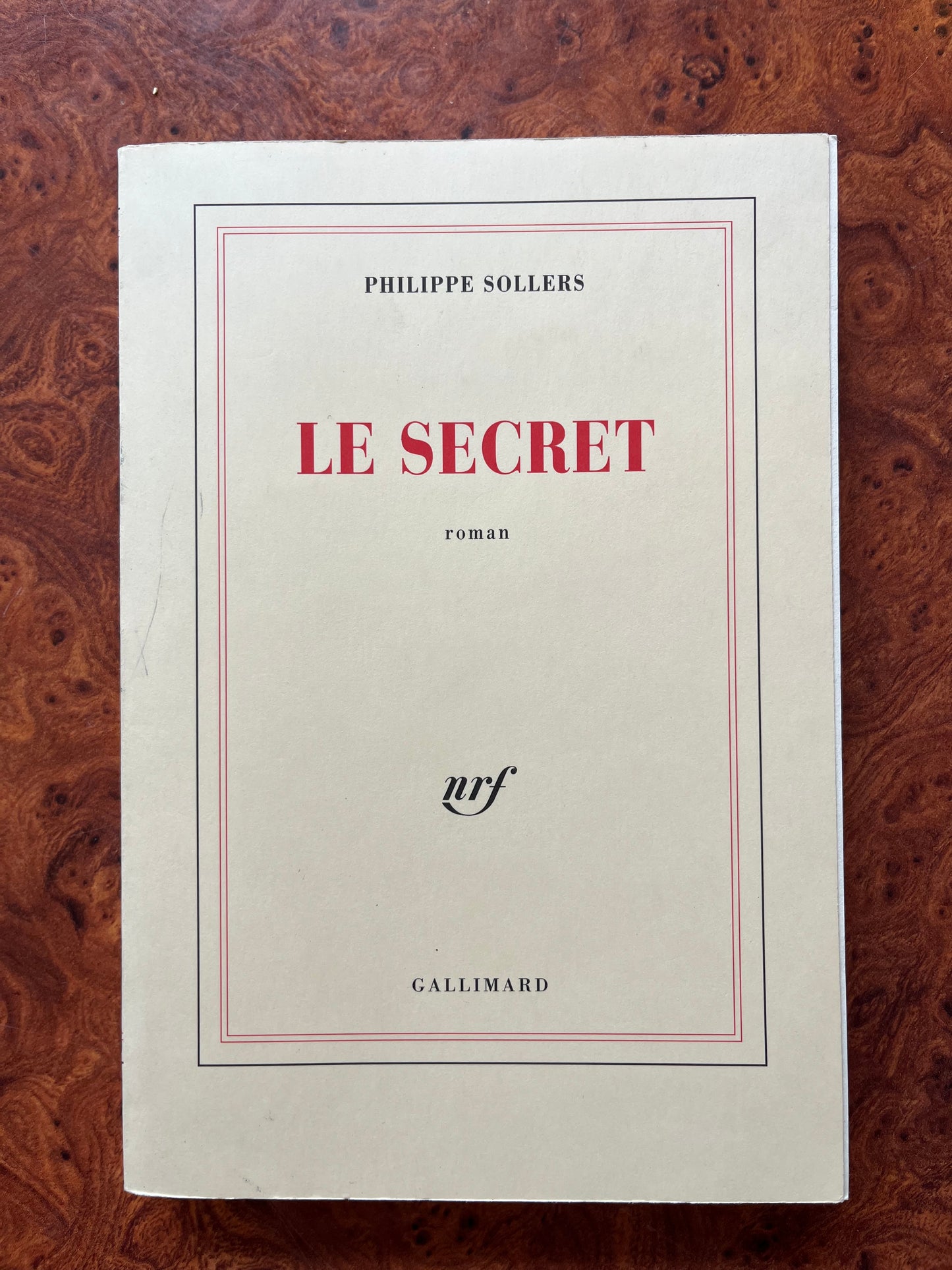 Le Secret, Philippe Sollers