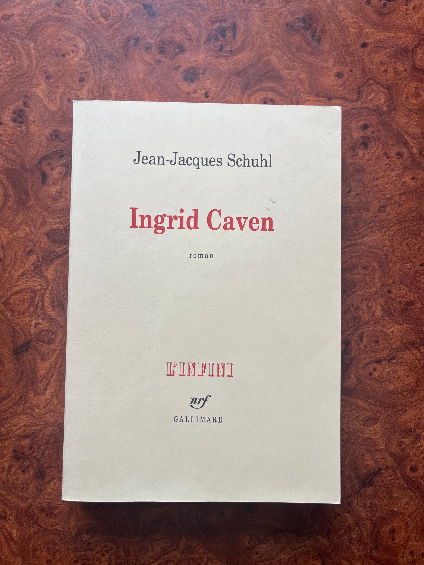 Ingrid Caven, Jean-Jacques Schuhl