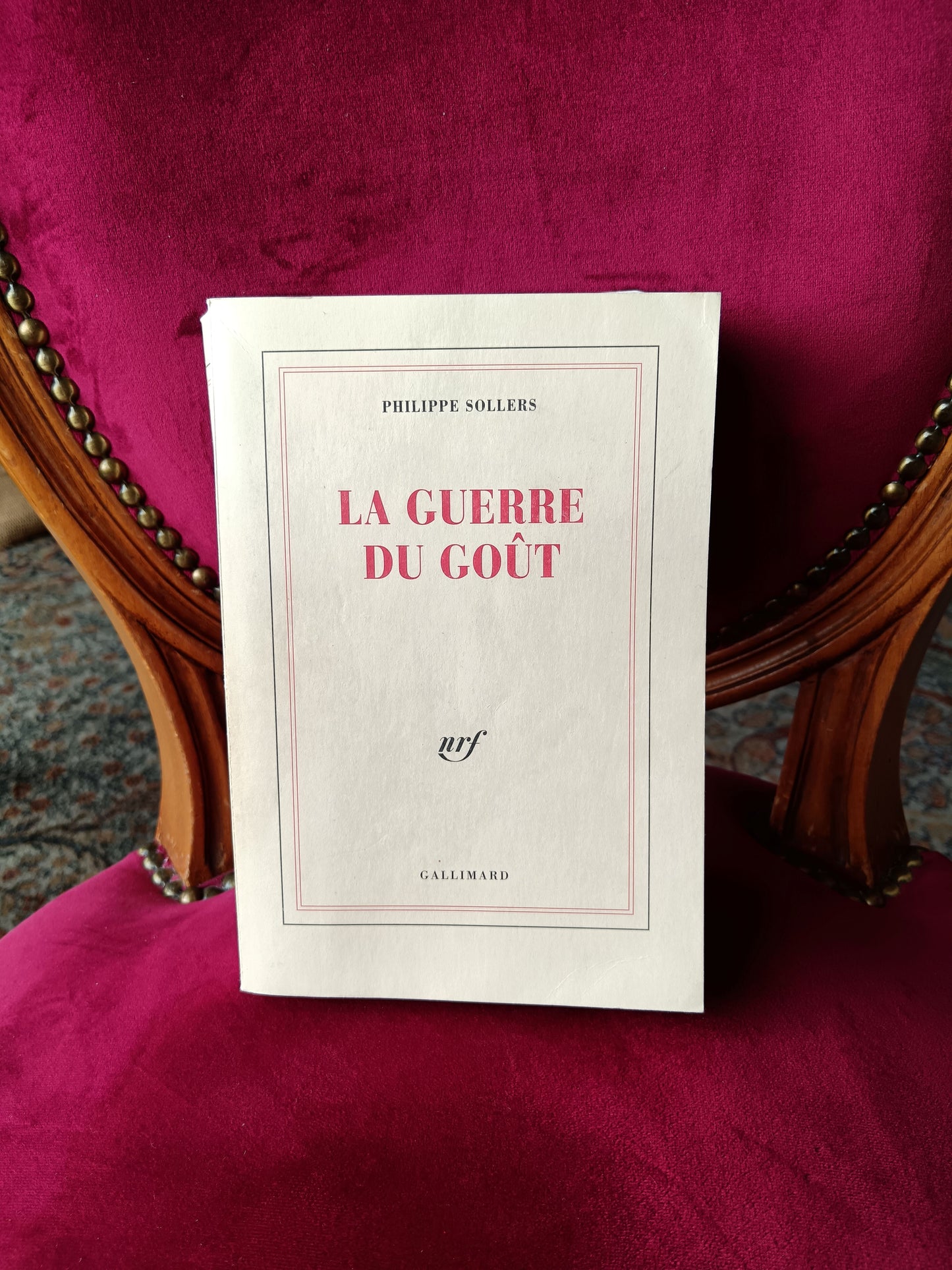 La guerre du goût_ Philippe Sollers