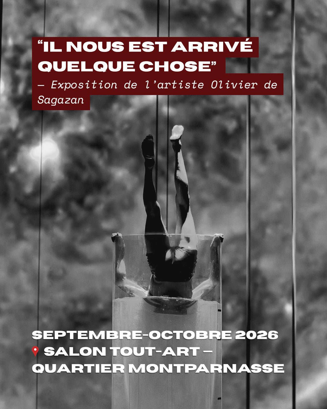 Vernissage : 10 septembre 2026, 20h