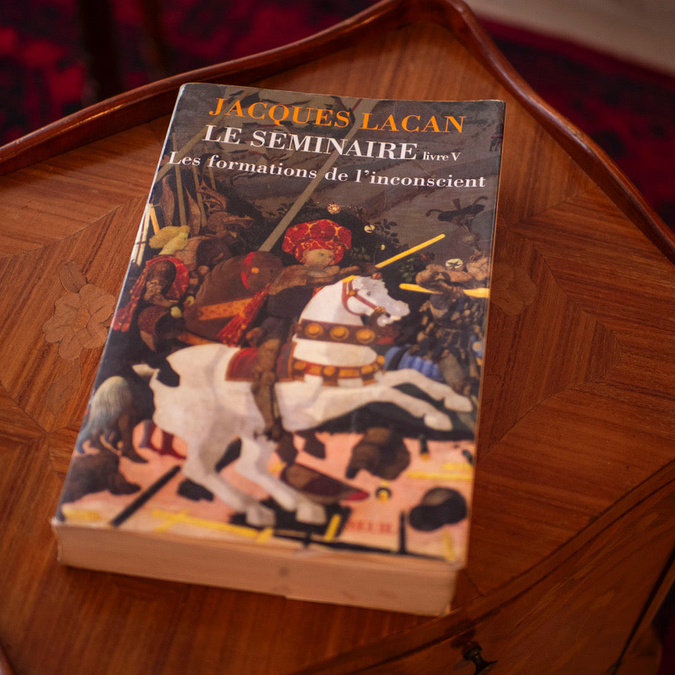 La formation de l'inconscient, Séminaire V _ Jacques LACAN