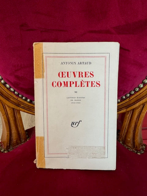 Œuvres complètes XI, Lettres écrites de Rodez 1945-1946, Antonin Artaud