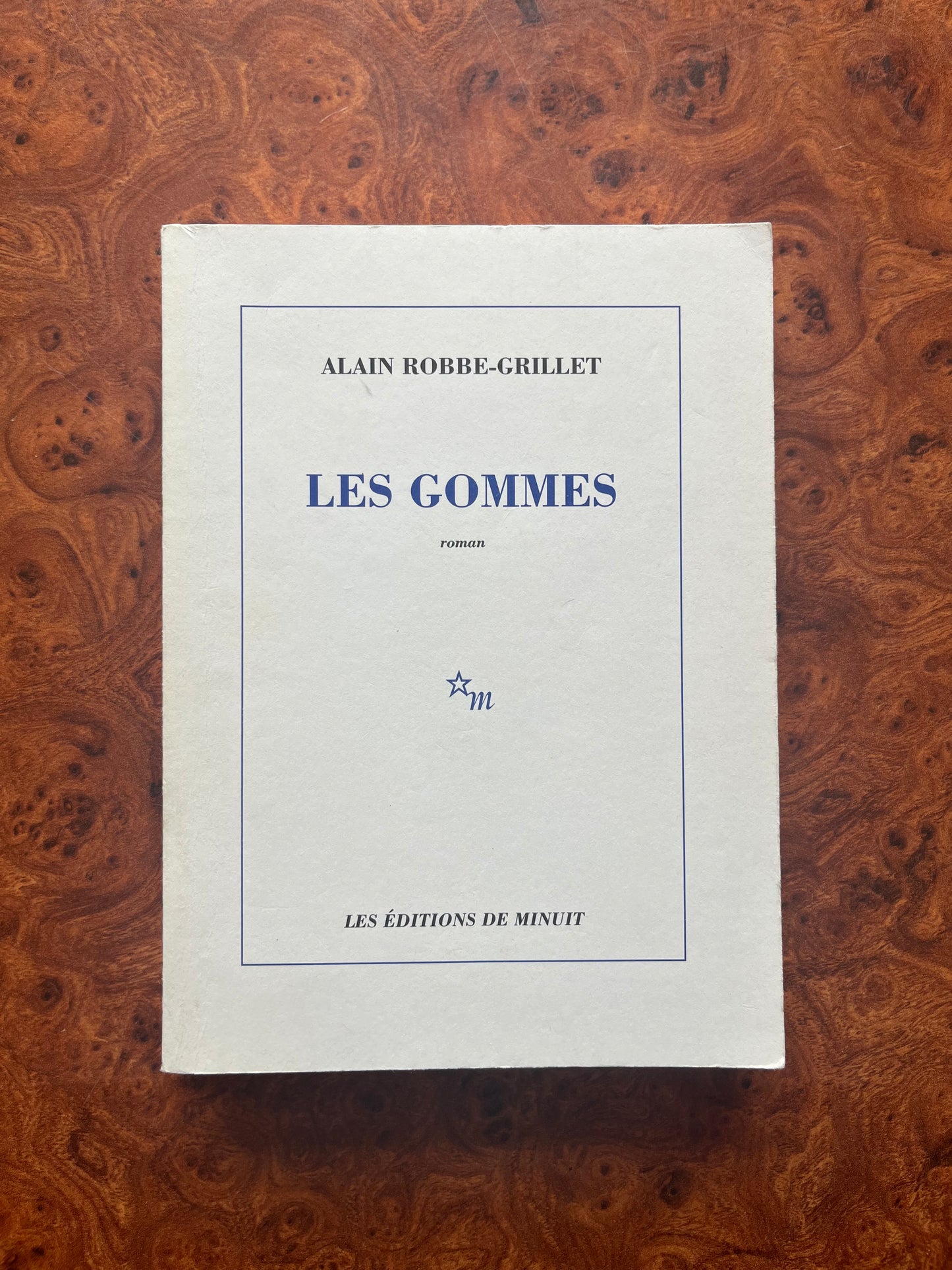 Les Gommes, Alain Robbe-Grillet